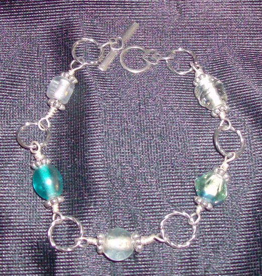 Sterling Silver Wire Wrapped Bracelet