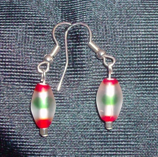 Multi-Color Glass Earrings
