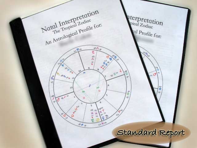 Astrology Natal Report: Standard