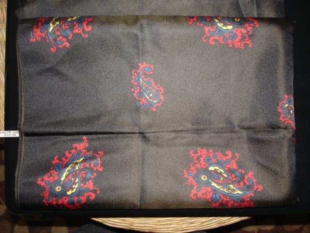 Christian Dior Paisley Silk Scarf Made in Italy