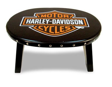 Harley Davidson Emblem Stool Item # 10113