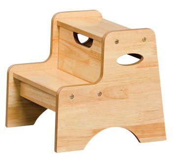 Two Step Stool - Natural Item #15511