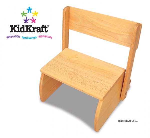 Large Flip Stool - Natural Item # 15821