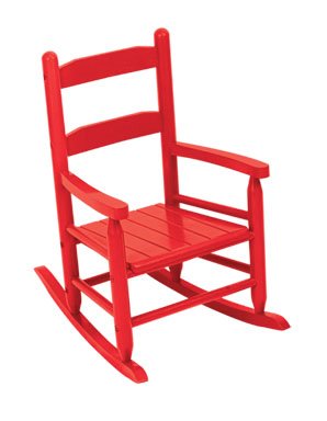 2-Slat Rocker - Red Item # 18102