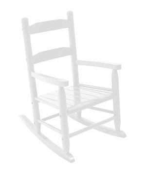 2-Slat Rocker - White Item # 18120