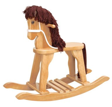 Derby Rocking Horse - Natural Item # 19621