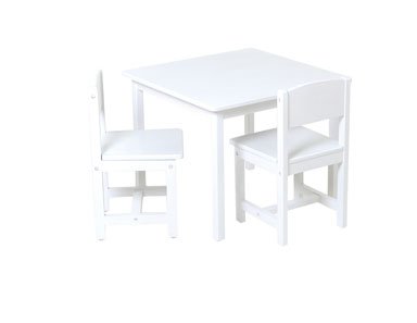 Aspen Table and Chair Set - White Item # 21201