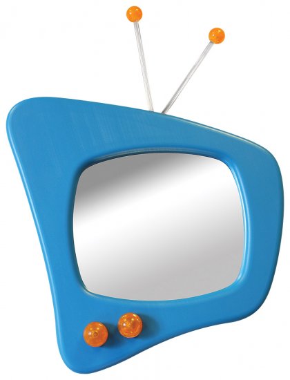 TV Mirror - Blue Item # LS-WM TV BU