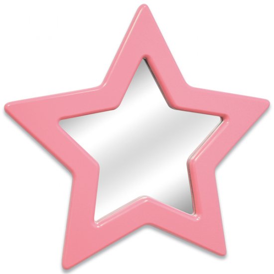 Star Mirror - Pink Item # LS-WM STAR PK