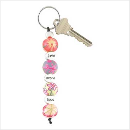 Love Floral Keychain Item # 39101