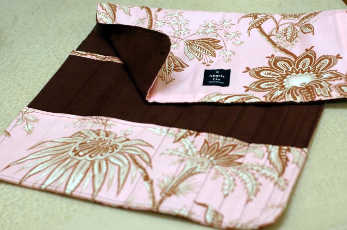 Rosey Floral Knitting Needle Case