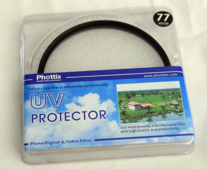 Phottix 77mm UV Filter - Standard