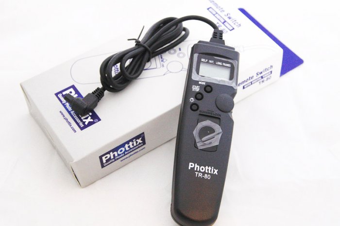 Phottix TR-80 Multi-function Remote with Digital Timer for Canon (like TC-80N3)