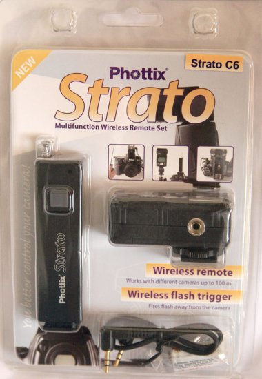 Phottix Strato Multifunction Wireless Remote Set (Canon version C6 - Rebel Series)