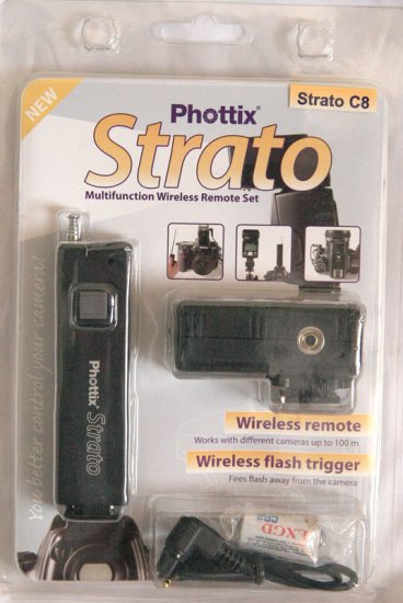 Phottix Strato Multifunction Wireless Remote Set (Canon version C8 - non Rebel)