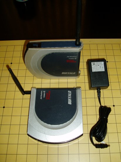 USED WHR-HP-G54 Buffalo Wireless-G Mimo Performance Broadband Router & Access Point ddwrt