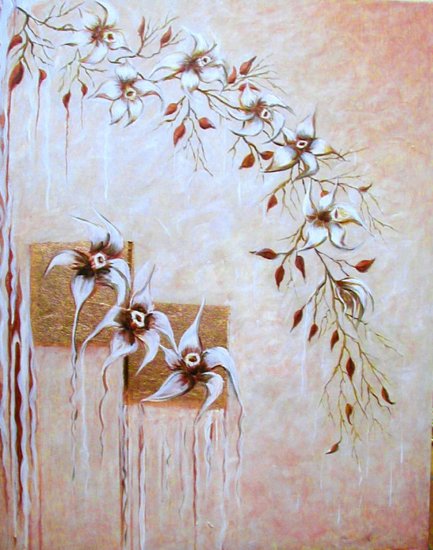 Copper Orchid Cascade