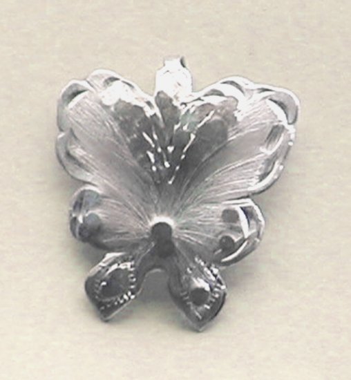 silver butterfly pendant