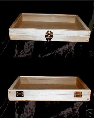 New Maple Wood 14 X 16 Knife Jewelry Display Case