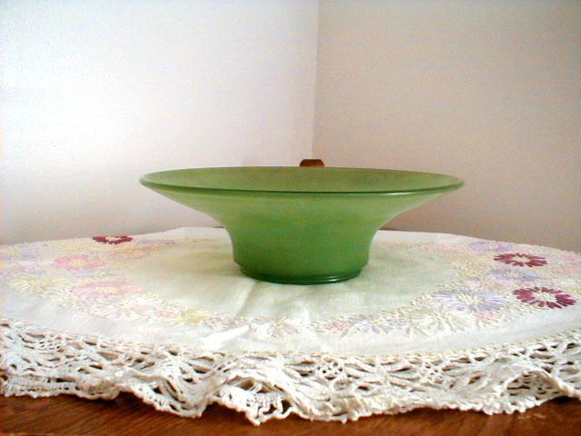 Depression era Glass Bowl Slag Glass ? Depression Glass ?