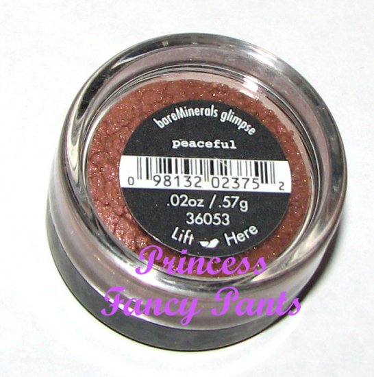 Bare Escentuals Minerals Eye Shadow Glimpse Peaceful NEW!