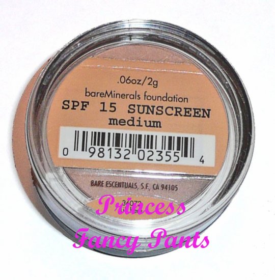 Bare Escentuals Minerals Foundation Medium 2g NEW!