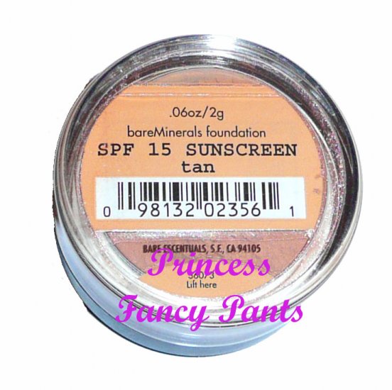 Bare Escentuals Minerals Foundation Tan 2g NEW