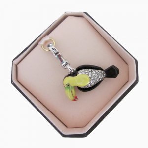 On Sale New Authentic Juicy Couture Tropical Toucan Parrot Moving Wings Charm