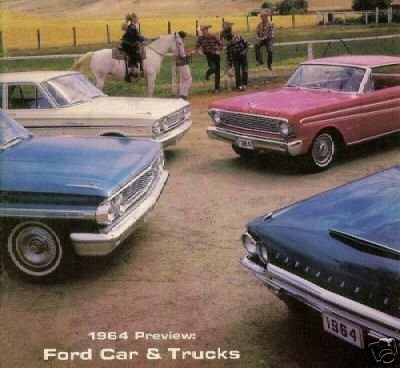 Treasury of 1964 Fords E-Book including 1965 Mustang