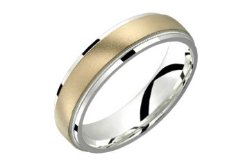 .925 Sterling Silver and 10kt Gold Inlay! Directly from the manufacturer- Design your own ring!