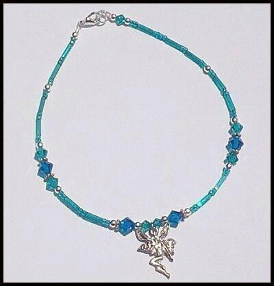 Swarovski FOREST FAIRY Charm Anklet