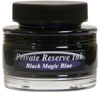 Black Magic Blue Private Reserve Bottled Ink