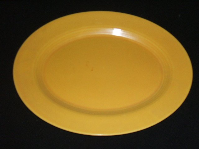 Vintage Fiesta Harlequin Yellow Platter