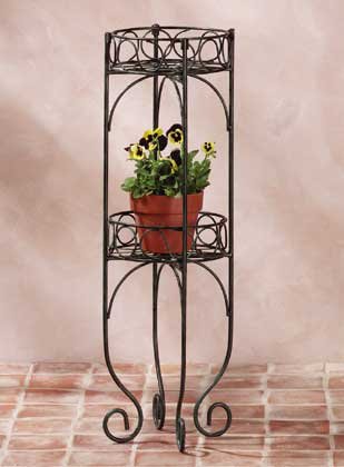 Two-Tier Plant Stand