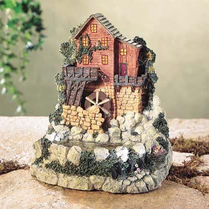 Tabletop Water Wheel Fountain