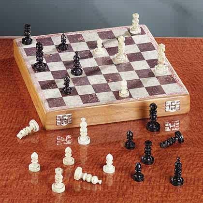 Soapstone Carved Chess Set