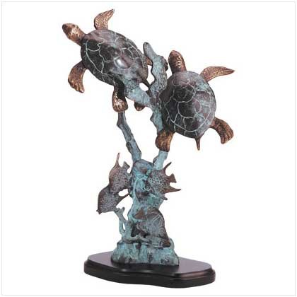 Turtles On Coral