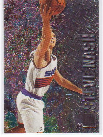 1996 1997 Steve Nash Fleer Metal #205 RC Rookie