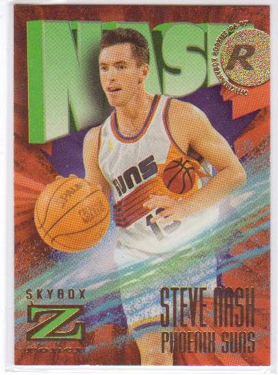 1996 1997 Steve Nash Z-Force #158 RC Rookie