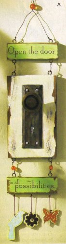 folk-art door plaque