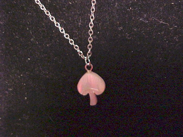 Mother of Pearl MUSHROOM Pendant SO 60's
