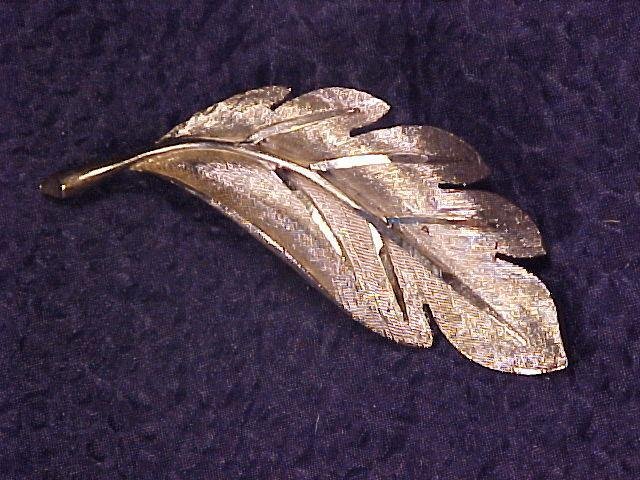 BSK New York Diamond Cut Vintage Costume Pin