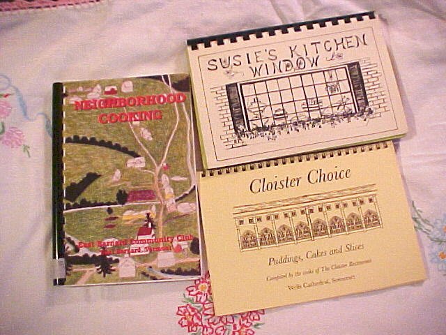 3 Regional Cook Books Cambridge Somerset Massachusetts East Barnard Vermont