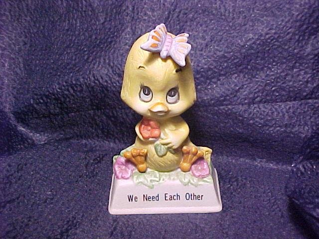 1979 Russ Berrie Porcelain Chick Figurine
