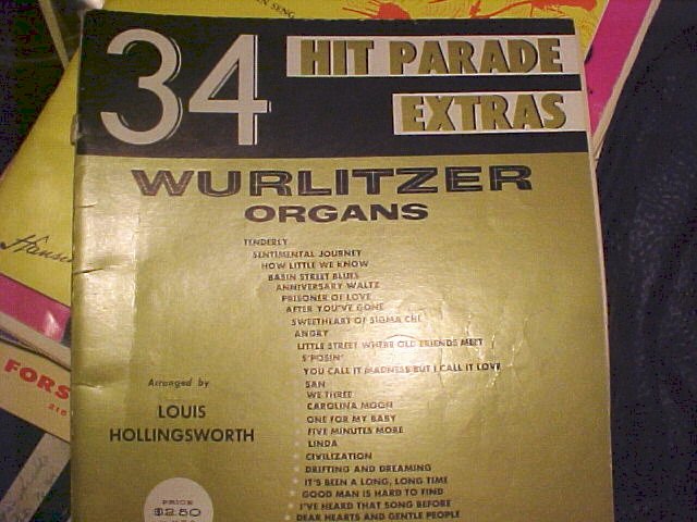 1960 Hit Parade Song Book Sheet Music