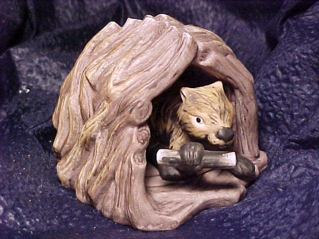 Woodland Surprises Beaver 2 Piece Porcelain