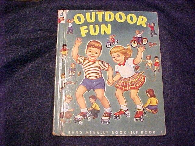 1953 Outdoor Fun Tip Top Elf Children's Book