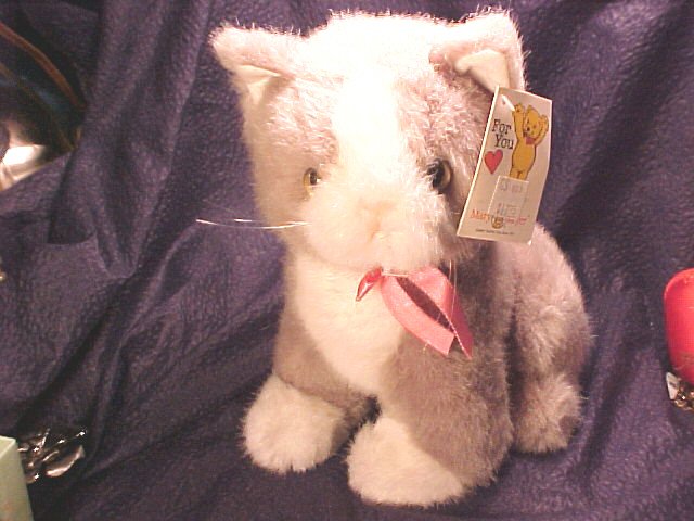 Mary Meyer Vermont PLUSH GRAY KITTEN Cat