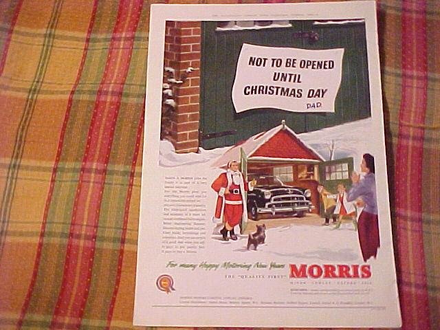 1955 Morris Motors Car Advertisement