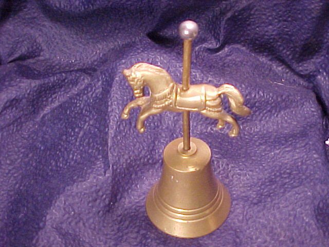Brass Carousel Horse Bell